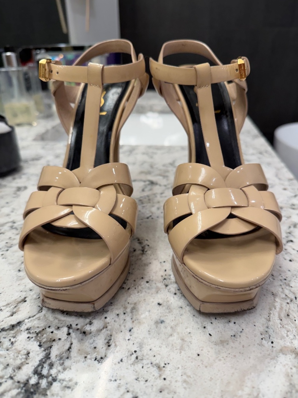 Saint Laurent tribute sandal